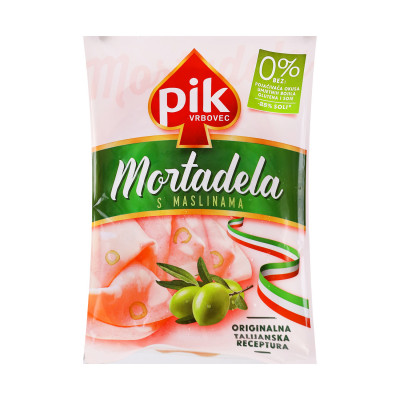 Mortadela sa maslinama narezana 150 g Pik