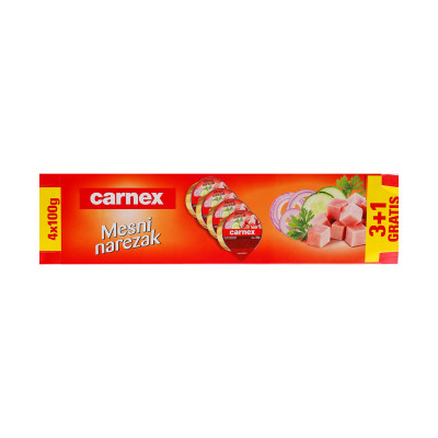 Mesni narezak 100 g 3+1 gratis Carnex