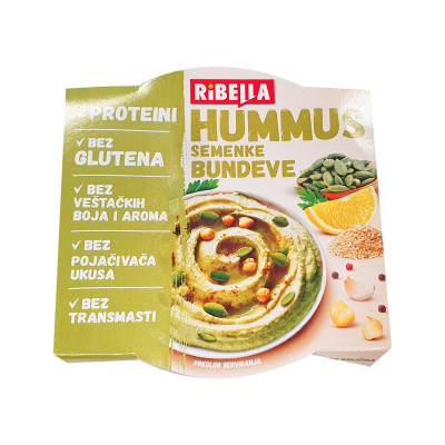 Ribella hummus namaz 80 g sjemenke bundeve