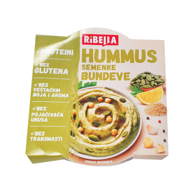 Ribella hummus namaz 200 g sjemenke bundeve