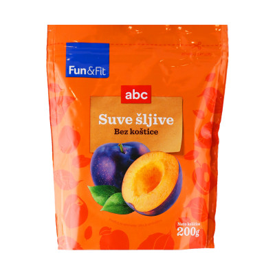 Suva šljiva bez koštice 200 g Fun&Fit Company