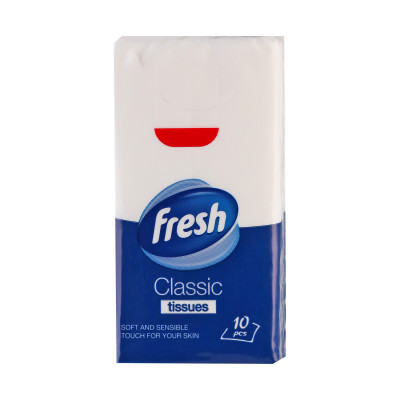 Papirne maramice fresh classic Piramida