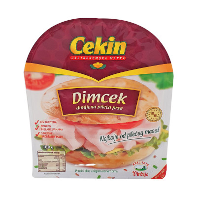Dimček dimljena pileća prsa 100 g Cekin