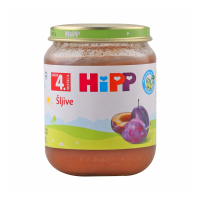 Kašica šljiva 4 mjeseca 125 g Hipp