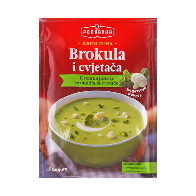 Juha od brokule i karfiola 66 g Podravka