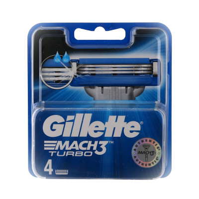 Gillette mach 3 turbo 4/1 patron