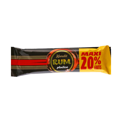 Rum pločice 50 g Kandit