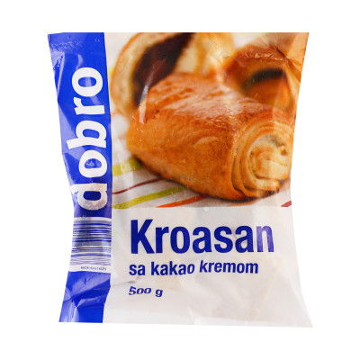 Kroasan sa kakao kremom 500 g (zamrznuti) Dobro