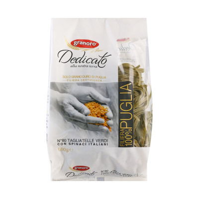Tagliatelle verdi con spinaci decidato 500 g Granoro