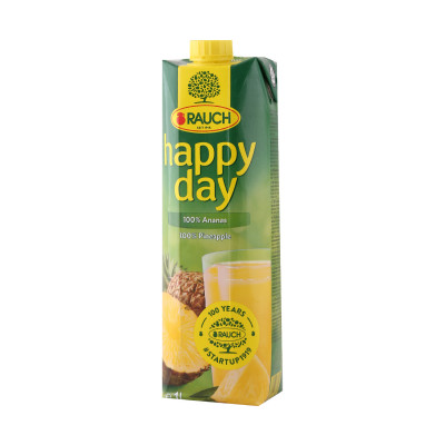 Happy day ananas Nektar 100% 1 l