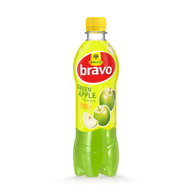 Bravo zelena jabuka 0.5 l pet