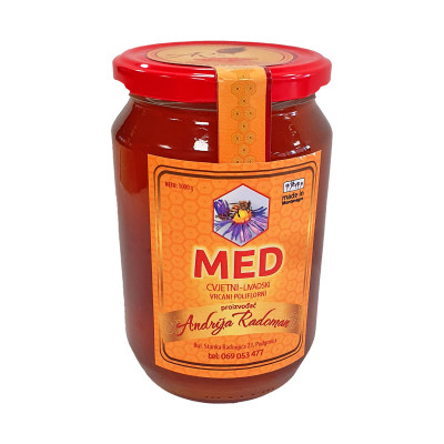 Med cvjetni-livadski 1 kg Andrija Radoman
