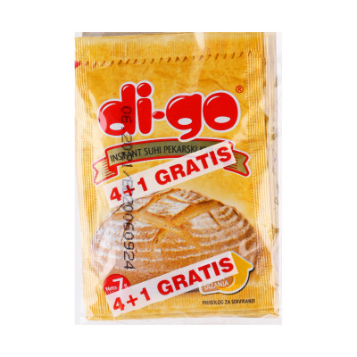 Suvi pekarski kvasac di-go 5x7 g Podravka