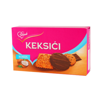 Čoko keksići sa kokosom i kakaom 220 g Soko Štark