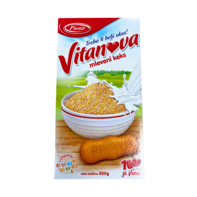 Vitanova mljeveni keks 300 g Pionir