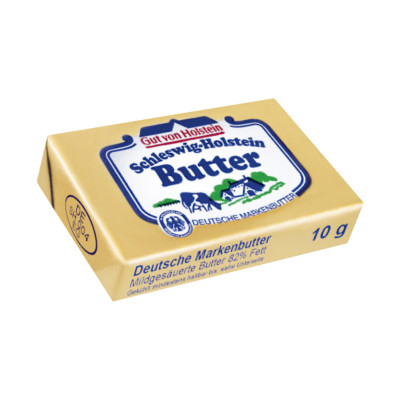 Maslac 10 g Markenbutter