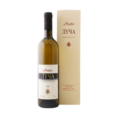 Luča vrhunsko bijelo vino 0.75 l kutija Plantaže