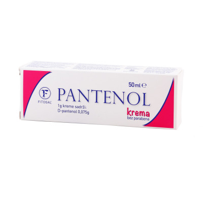 Pantenol krema 50 ml Hemigal