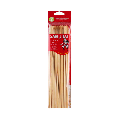 Samurai štapići za roštilj od bambusa 25 cm 50 kom