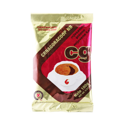 Ground coffee 100 g Crnagoracoop