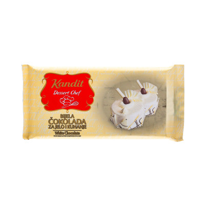 Dessert chef bijela čokolada 200 g Kandit
