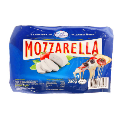 Mozzarella Pizzotella 250 g Monte Bianco