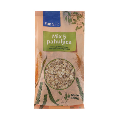 Mix 5 pahuljica 500 g Fun&Fit Company