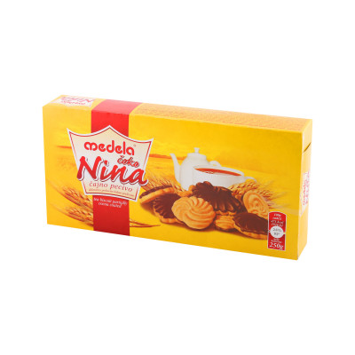 Čoko keks Nina 250 g Medela