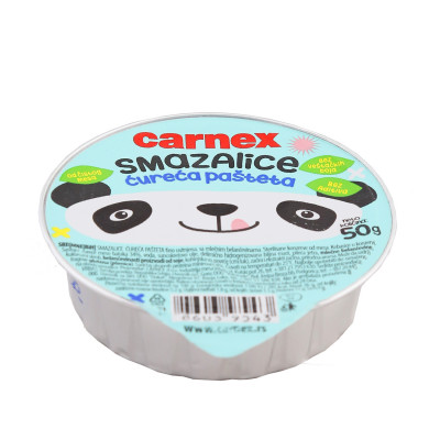 Smazalice ćureća pasteta 50 g Carnex