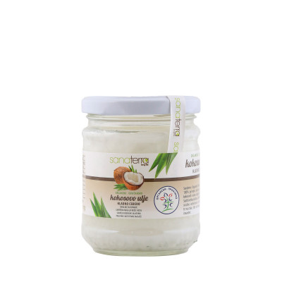 Organsko kokosovo ulje 150 g Sanaterra