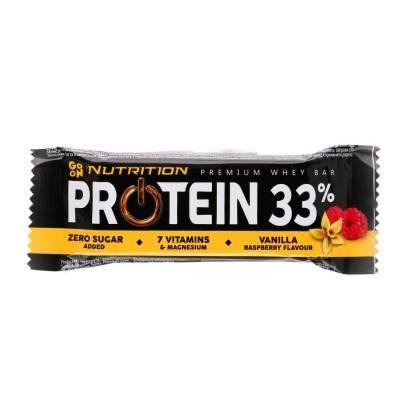 Go on nutrition protein bar 33% vanila-malina 50 g Sante