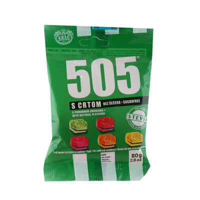 505 s crtom bomboni bez šećera 80 g Kraš