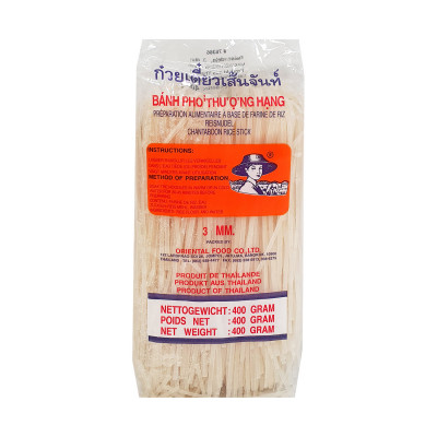 Rižini rezanci 3 mm 400 g Farmer