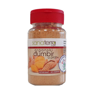 Organski djumbir u prahu 50 g Sanaterra