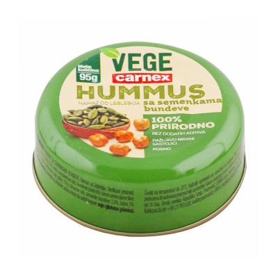 Hummus namaz bundeva 95 g Carnex
