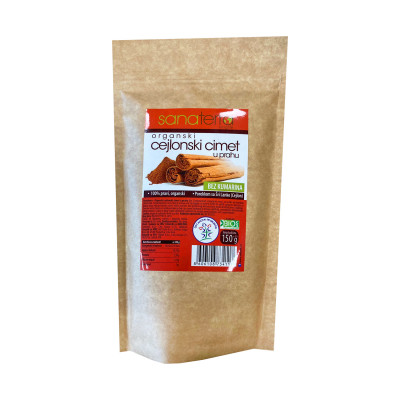 Organski cejlonski cimet 150 g Sanaterra