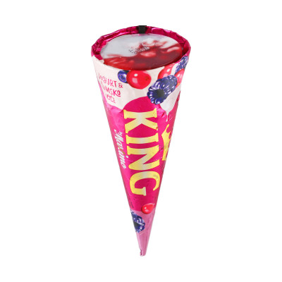 King kornet jogurt - šumsko voće sladoled Frikom