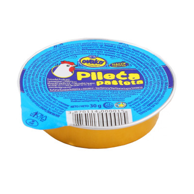 Pileća pašteta 30 g Ovako
