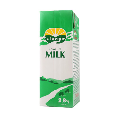 Mlijeko 2.8%mm 1 l Zbregov