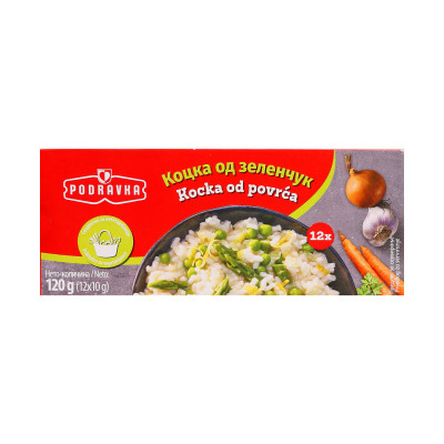 Povrće kocka za supu 120 g Podravka