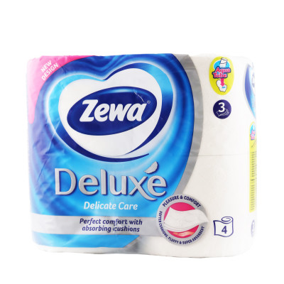 Toalet papir deluxe 3 sl 4 kom Zewa
