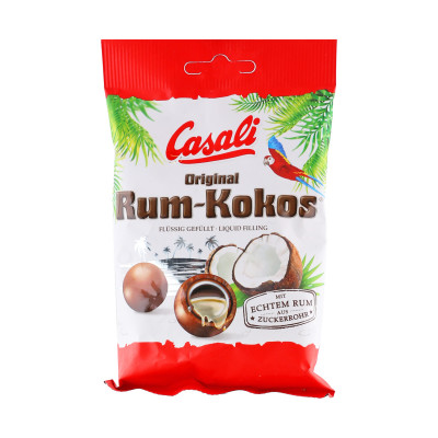 Rum kokos dražeje sa čokoladom 100 g Manner