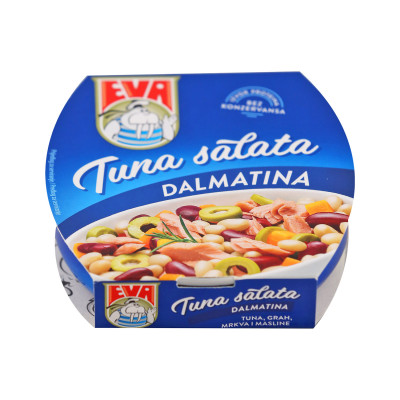 Eva tuna dalmatina salata 160 g