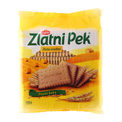 Zlatni pek posni keks 630 g Bambi