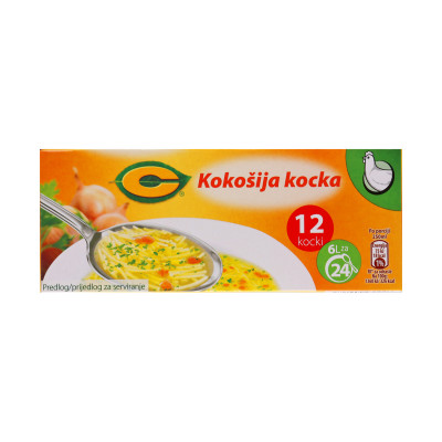Kokošja kocka 132 g Centroproizvod