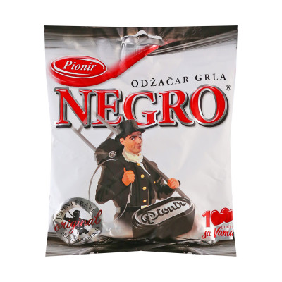 Bombon Negro 100 g Pionir