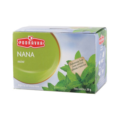 Čaj nana omot 20 g Podravka