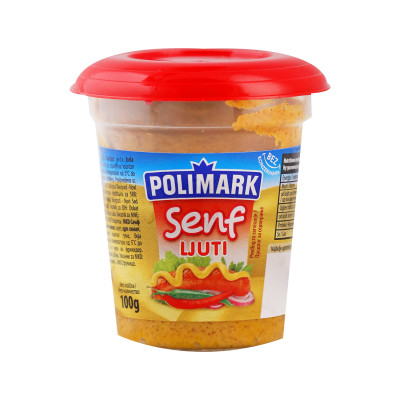 Senf ljuti 100 g Polimark