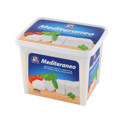 Mediterano meki sir 45 % 900 g Šabačka mljekara