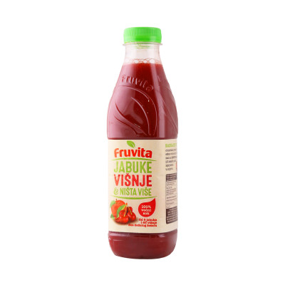 Fruvita samo voće jabuke i višnje i ništa više 750ml